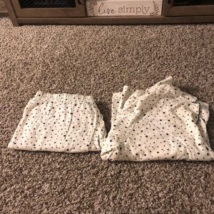 Woman’s matching pajamas